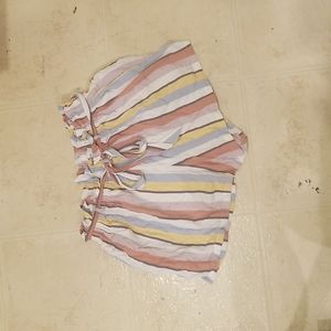 Hollister Paperbag High Waisted Shorts